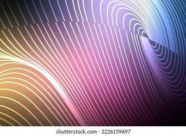 Dark Pink, Yellow vector pattern with sharp lines. Glitter abstract illustration with colorful sticks. Best design for your ad, poster, banner.