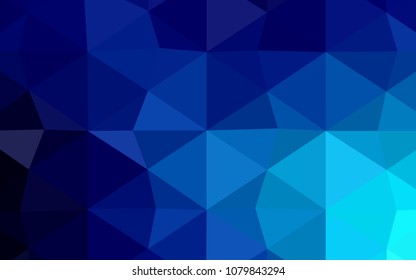 Dark Pink, Yellow vector polygonal pattern. Creative geometric illustration in Origami style with gradient. Textured pattern can be used for background.