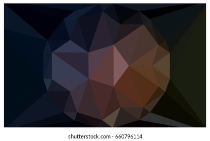 Dark Pink, Yellow vector polygonal illustration, which consist of triangles with a gemstone in center. Triangular design of a huge diamond for your business. Creative geometric background of gems.