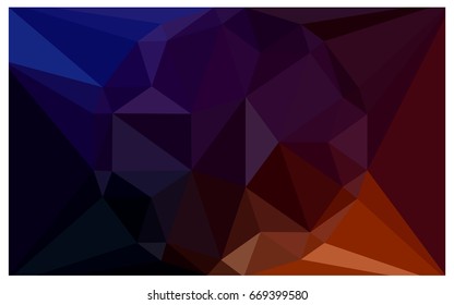 Dark Pink, Yellow vector polygonal illustration, which consist of triangles with a gemstone in center. Triangular design of a huge diamond for your business. Creative geometric background of gems.