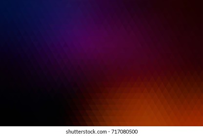 Dark Pink, Yellow vector polygonal template. An elegant bright illustration with gradient. The elegant pattern can be used as part of a brand book.