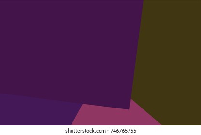 Dark Pink, Yellow vector polygonal illustration consisting of rectangles. Rectangular design for your business. Creative geometric background in origami style with gradient.