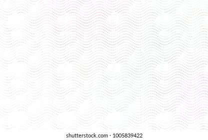 Dark Pink, Yellow vector red banner with set of circles, dots. Donuts Background. Creative Design Template. Technological halftone illustration.