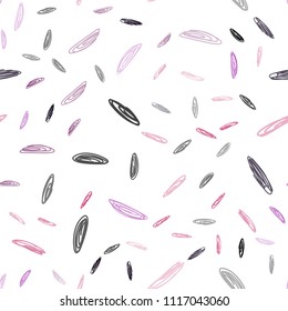 Dark Pink, Yellow vector seamless pattern with spheres. Modern abstract illustration with colorful water drops. Pattern can be used as texture of wallpapers.