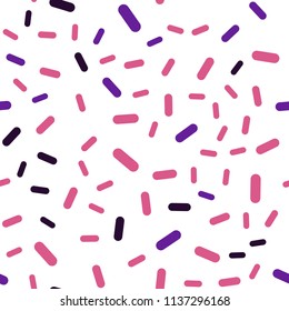 Dark Pink, Yellow vector seamless layout with flat lines. Blurred decorative design in simple style with lines. Smart design for your business advert.