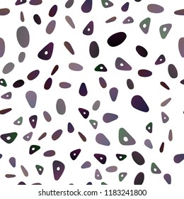 Dark Pink, Yellow vector seamless texture in triangular style with circles. Abstract gradient illustration with circles, triangles. Smart design for your business advert.