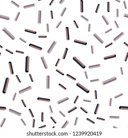 Dark Pink, Yellow vector seamless, isometric background with straight lines. Modern geometrical abstract illustration with Lines. Texture for window blinds, curtains.