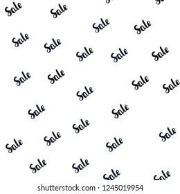 Dark Pink, Yellow vector seamless cover with symbols of sales. Illustration with signs of sales on abstract template. Backdrop for ads, leaflets of Black Friday.