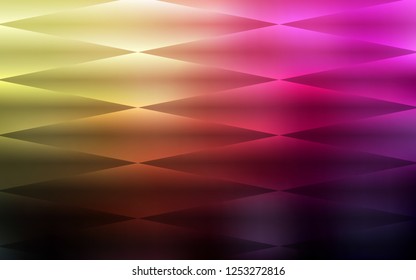 Dark Pink, Yellow vector seamless background with rectangles. Beautiful illustration with rectangles and squares. Pattern for design of window blinds, curtains.
