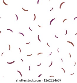 Dark Pink, Yellow vector seamless backdrop with wry lines. Colorful illustration in simple style with gradient. Template for cell phone screens.