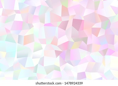 Dark Pink, Yellow vector shining triangular layout. Glitter abstract illustration with an elegant triangles. A new texture for your web site.
