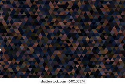 Dark Pink, Yellow vector shining triangular background. Shining colored illustration in a brand-new style. The elegant pattern can be used as part of a brand book.
