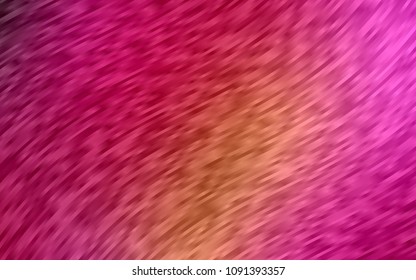 Dark Pink, Yellow vector template with bent lines. Geometric illustration in marble style with gradient.  New composition for your brand book.
