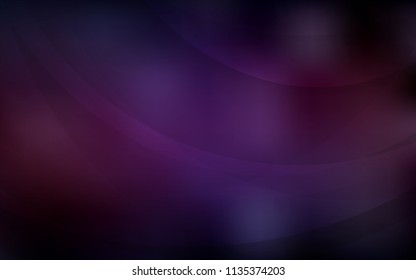 Dark Pink, Yellow vector template with bubble shapes. Blurred geometric sample with gradient bubbles.  A completely new memphis design for your business.