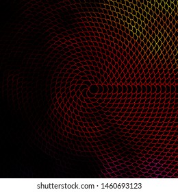 Dark Pink, Yellow vector template with circles. Modern abstract illustration with colorful circle shapes. Pattern for wallpapers, curtains.