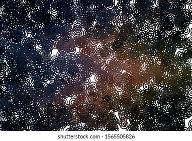 Dark Pink, Yellow vector template with wry lines. Colorful illustration in abstract style with gradient. The best colorful design for your business.