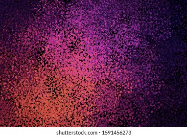 Dark Pink, Yellow vector template with chaotic shapes. Modern abstract illustration with colorful random forms. Modern design for your business card.