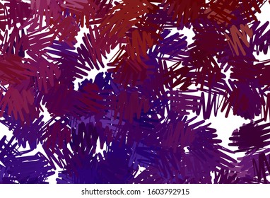 Dark Pink, Yellow vector template with repeated sticks. Shining colored illustration with sharp stripes. Pattern for ads, posters, banners.