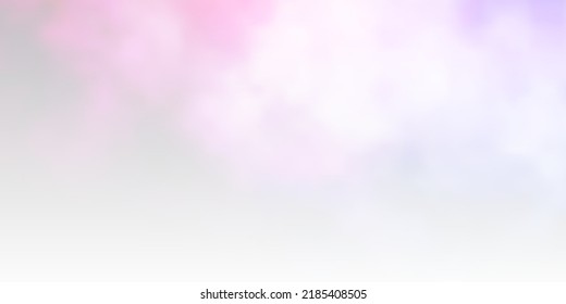 Dark Pink, Yellow vector template with sky, clouds. Abstract colorful clouds on gradient illustration. Template for websites.