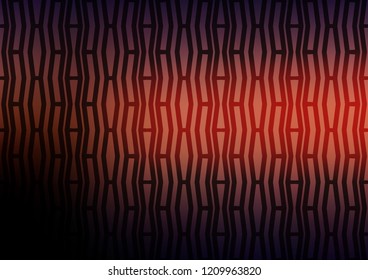 Dark Pink, Yellow vector texture with colored lines. Modern geometrical abstract illustration with staves. The template can be used as a background.