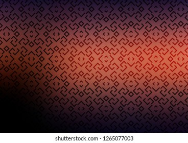 Dark Pink, Yellow vector texture with colored lines. Blurred decorative design in simple style with lines. Smart design for your business advert.