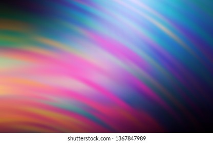 Dark Pink, Yellow vector texture with wry lines. A completely new colorful illustration in simple style. A new texture for your  ad, booklets, leaflets.