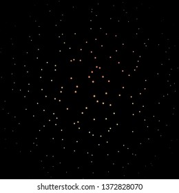 Dark Pink, Yellow vector texture with beautiful stars. Decorative illustration with stars on abstract template. Design for your business promotion.