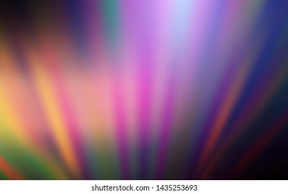 Dark Pink, Yellow vector texture with colored lines. Glitter abstract illustration with colorful sticks. Best design for your ad, poster, banner.
