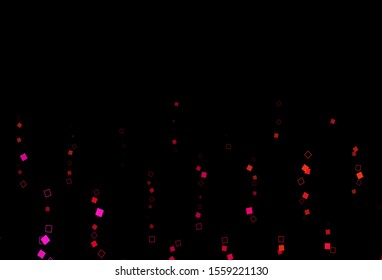 Dark Pink, Yellow vector texture with rectangular style. Rectangles on abstract background with colorful gradient. Smart design for your business advert.