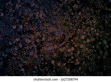 Dark Pink, Yellow vector texture with abstract forms. Illustration with colorful gradient shapes in abstract style. Simple design for your web site.
