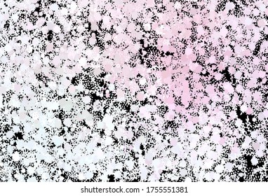 Dark Pink, Yellow vector texture with abstract forms. Modern abstract illustration with colorful random forms. Best smart design for your business.