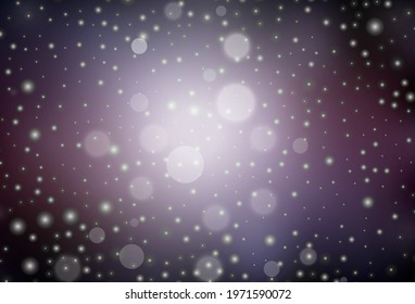 Dark Pink, Yellow vector texture in birthday style. Colorful illustration with Christmas simbols and signs. Pattern for ads, poster, banner of books.