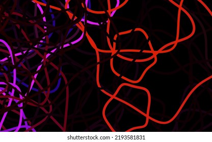 Pink oscuro, textura vectorial amarilla con formas abstractas. Ilustración simple y colorida con formas abstractas de gradiente. Fondo para un teléfono móvil.