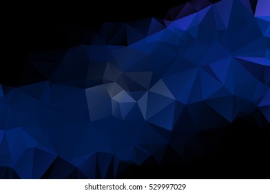 Dark polygonal illustration background design Abstract background  eps.10