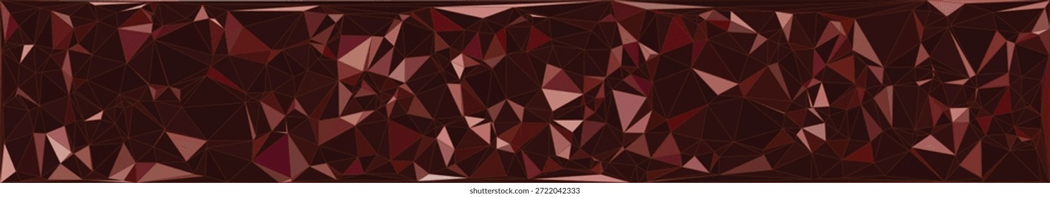 Fondo Abstractas poligonal bajo poli oscuro con Ilustración vectorial de textura geométrica
