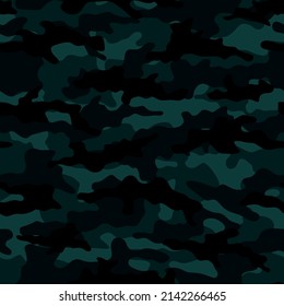 Impresión oscura. Camuflaje. Patrón de impresión.
