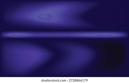 Fondo abstracto púrpura oscuro con reflejos de luz suaves. Diseño elegante y futurista perfecto para temas de tecnología, Fondos de pantalla y diseños creativos.