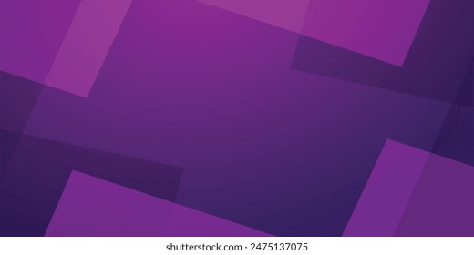 Dark purple abstract background vector with geometric shapes. Perfect for background, banner, template, flyer, and presentation.