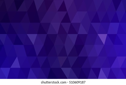 Dark purple abstract mosaic pattern. Creative geometric illustration in Origami style with gradient. The polygonal design can be used for your web site.