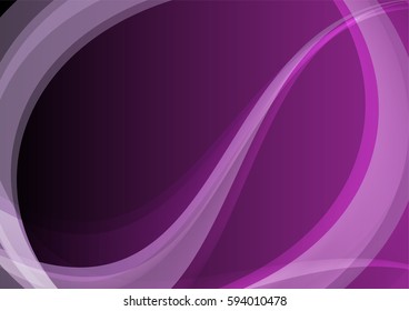 Dark purple abstract waves  bright background
