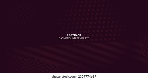 Dark purple background with geometric abstract elements vector illustration for presentation design.