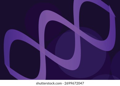 Un fondo púrpura oscuro con remolinos y círculos púrpuras abstractos superpuestos, creando una sensación moderna y dinámica.