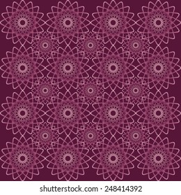 dark purple background from stylized rosettes