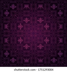 Dark Purple Background Wallpaper Background Vector