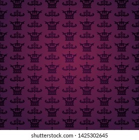 Dark purple background wallpaper for your design, vector image