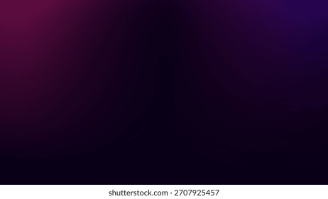 Dark Purple Blue Gradient Abstract Background with Soft Blur
