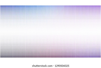 Dark Purple, Blue vector  layout with circle shapes. Modern abstract illustration with colorful water drops. Design for poster, banner of websites.