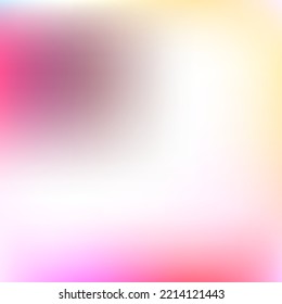 Dark Purple Bright Neon Pastel Gradient Mesh. White Watercolor Yellow Pink Liquid Gradient Background. Vibrant Spotlight Orange Violet Blurred Texture. Flow Color Trendy Red Light Blurry Wallpaper.