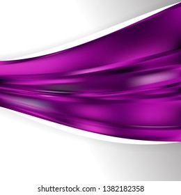 Dark Purple Brochure Vector Design
