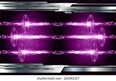 Dark purple color Light Abstract Technology background for computer graphic website internet. pixel. Tables, mosaic. silver circuit